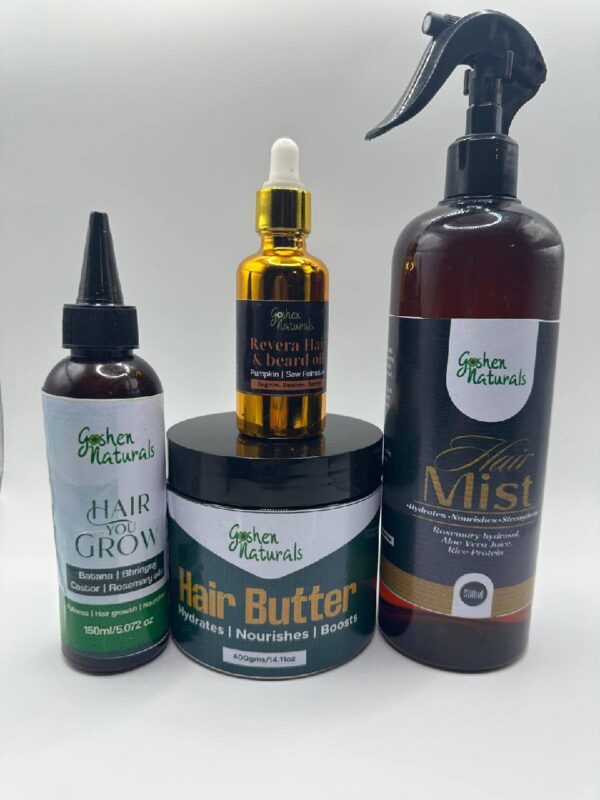 Goshen Naturals Hair Growth Bundle