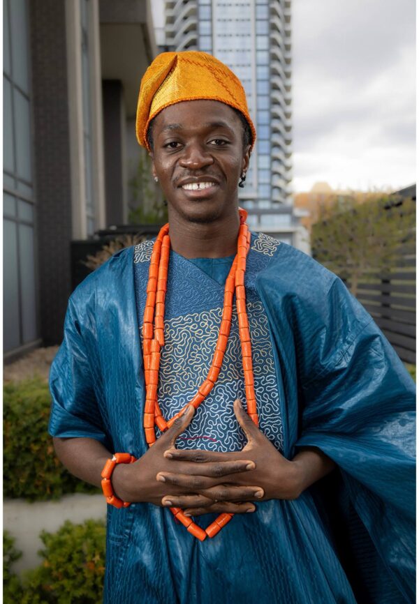 African men’s wedding agbada