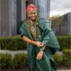Emerald Green Men’s Agbada – Premium Nigerian Traditional Outfit Emerald green agbada for men