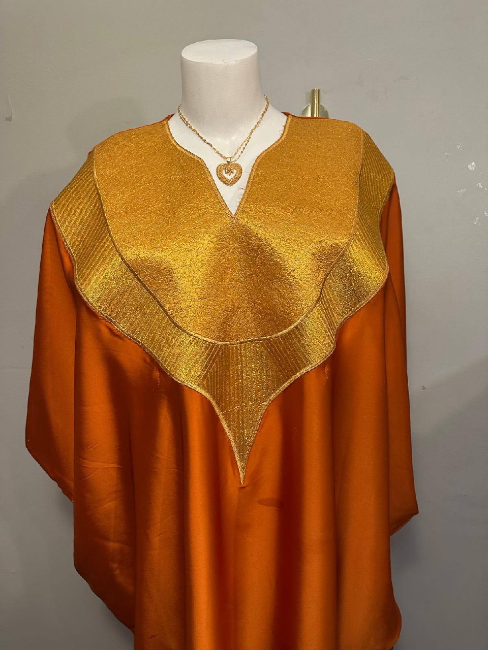 Luxury Satin Abaya for Women – Elegant African Kaftan Dress Luxury African abaya style