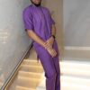 GenZ Luxury Senator Wear for Men – Modern African Menswear Set Premium senator wear set for men