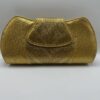 Italian Gold Swarovski Shoes and Bag Set